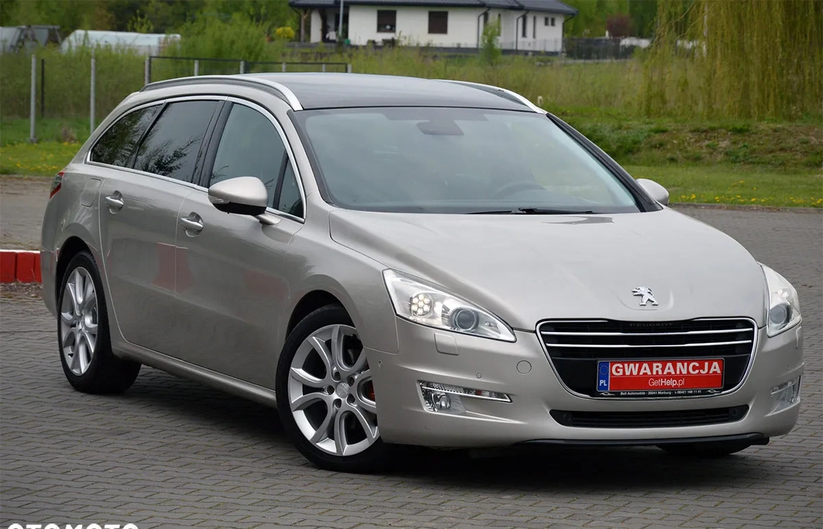 Peugeot 508 cena 34900 przebieg: 133500, rok produkcji 2010 z Drzewica małe 742